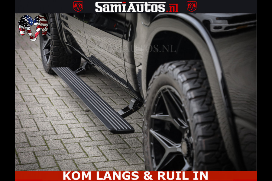 Dodge Ram 1500 Limited Night H.O 540HP 706Nm | Massage + Full Option | De Meest Luxe en Volle Pick-Up in zijn Klasse | Comfortabele Dubbele Cabine met Royale 5 Zitplaatsen | BPM vrij | Nu Leverbaar uit Voorraad | Voorraad Nr 2334 - 5409
