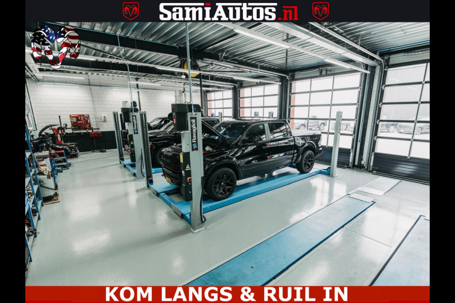 Dodge Ram 1500 Limited Night H.O 540HP 706Nm | Massage + Full Option | De Meest Luxe en Volle Pick-Up in zijn Klasse | Comfortabele Dubbele Cabine met Royale 5 Zitplaatsen | BPM vrij | Nu Leverbaar uit Voorraad | Voorraad Nr 2334 - 5409