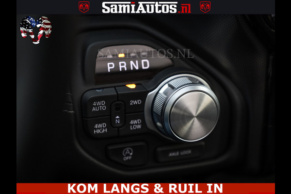 Dodge Ram 1500 Limited Night H.O 540HP 706Nm | Massage + Full Option | De Meest Luxe en Volle Pick-Up in zijn Klasse | Comfortabele Dubbele Cabine met Royale 5 Zitplaatsen | BPM vrij | Nu Leverbaar uit Voorraad | Voorraad Nr 2334 - 5409