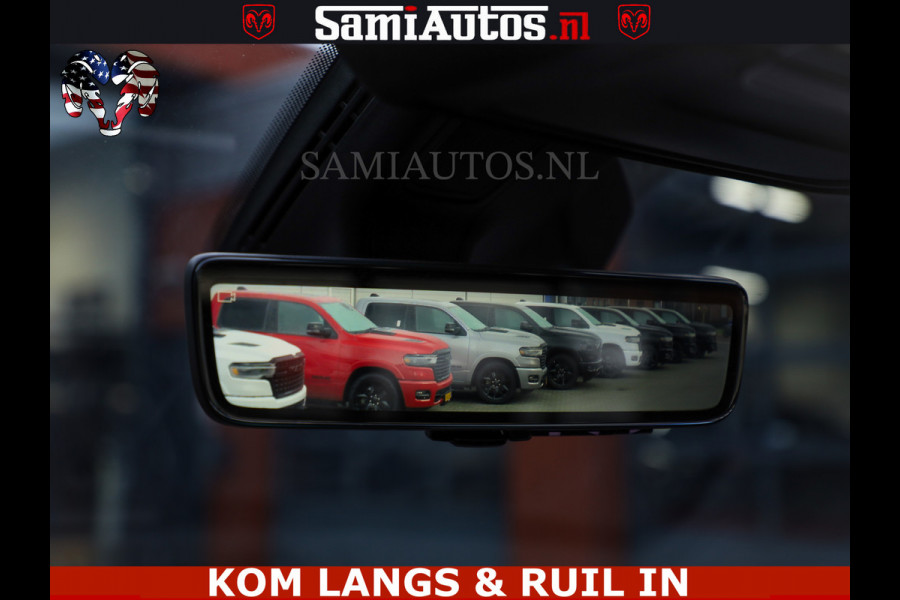 Dodge Ram 1500 Limited Night H.O 540HP 706Nm | Massage + Full Option | De Meest Luxe en Volle Pick-Up in zijn Klasse | Comfortabele Dubbele Cabine met Royale 5 Zitplaatsen | BPM vrij | Nu Leverbaar uit Voorraad | Voorraad Nr 2334 - 5409