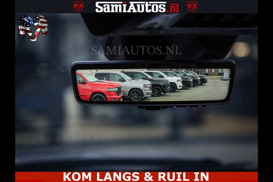 Dodge Ram 1500 Limited Night H.O 540HP 706Nm | Massage + Full Option | De Meest Luxe en Volle Pick-Up in zijn Klasse | Comfortabele Dubbele Cabine met Royale 5 Zitplaatsen | BPM vrij | Nu Leverbaar uit Voorraad | Voorraad Nr 2334 - 5409
