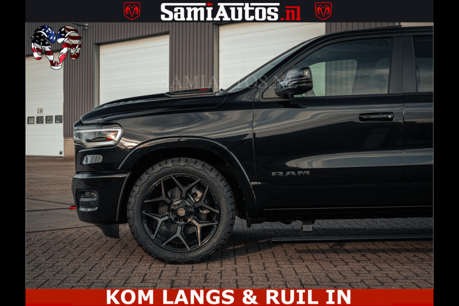 Dodge Ram Limited H.O 540PK 706Nm | Massage + Full Option | De Meest Luxe en Volle Pick-Up in zijn Klasse | Comfortabele Dubbele Cabine met Royale 5 Zitplaatsen | BPM vrij | Nu Leverbaar uit Voorraad | Voorraad Nr 2326 - 5169