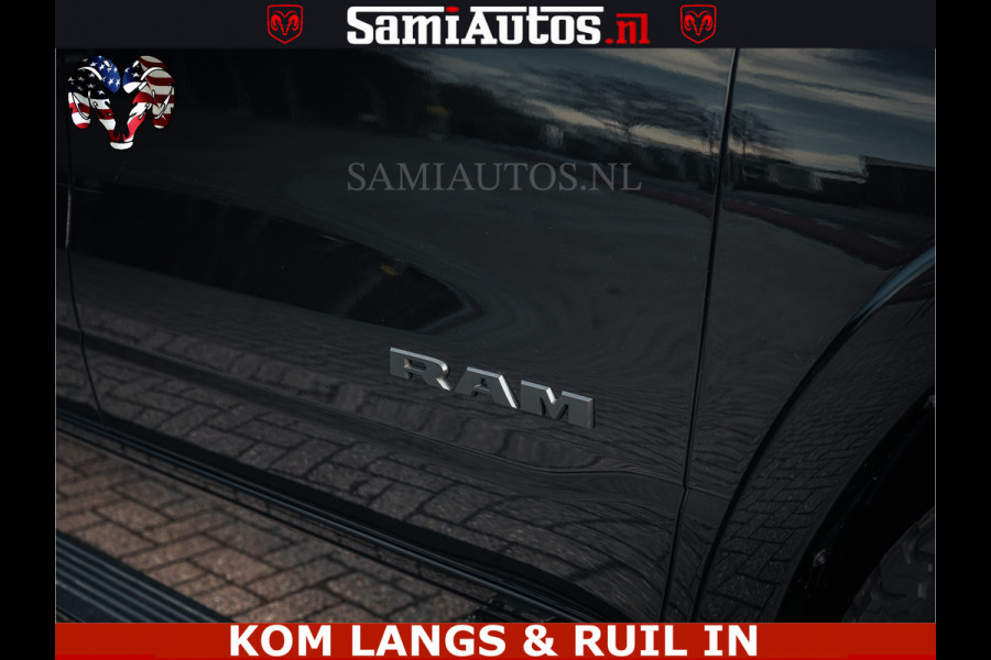 Dodge Ram Limited H.O 540PK 706Nm | Massage + Full Option | De Meest Luxe en Volle Pick-Up in zijn Klasse | Comfortabele Dubbele Cabine met Royale 5 Zitplaatsen | BPM vrij | Nu Leverbaar uit Voorraad | Voorraad Nr 2326 - 5169