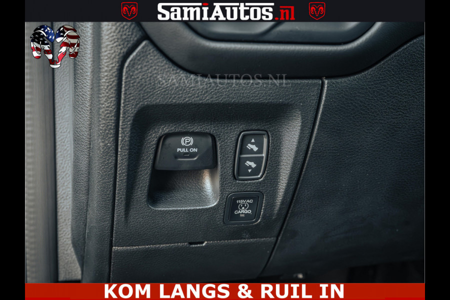 Dodge Ram Limited H.O 540PK 706Nm | Massage + Full Option | De Meest Luxe en Volle Pick-Up in zijn Klasse | Comfortabele Dubbele Cabine met Royale 5 Zitplaatsen | BPM vrij | Nu Leverbaar uit Voorraad | Voorraad Nr 2326 - 5169