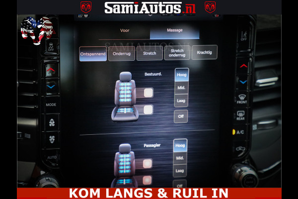 Dodge Ram 1500 Limited Night High Output 540HP 706Nm | Massage + Full Option | De Meest Luxe en Volle Pick-Up in zijn Klasse | Comfortabele Dubbele Cabine met Royale 5 Zitplaatsen | BPM vrij | Nu Leverbaar uit Voorraad | Voorraad Nr 2351 - 7478