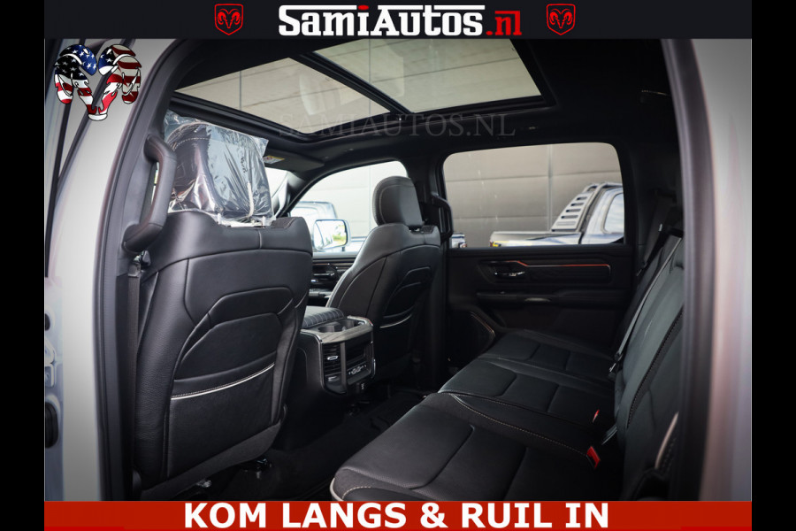 Dodge Ram 1500 Limited Night High Output 540HP 706Nm | Massage + Full Option | De Meest Luxe en Volle Pick-Up in zijn Klasse | Comfortabele Dubbele Cabine met Royale 5 Zitplaatsen | BPM vrij | Nu Leverbaar uit Voorraad | Voorraad Nr 2351 - 7478