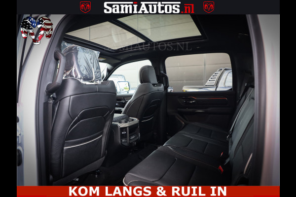 Dodge Ram 1500 Limited Night High Output 540HP 706Nm | Massage + Full Option | De Meest Luxe en Volle Pick-Up in zijn Klasse | Comfortabele Dubbele Cabine met Royale 5 Zitplaatsen | BPM vrij | Nu Leverbaar uit Voorraad | Voorraad Nr 2351 - 7478