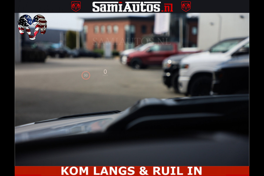 Dodge Ram 1500 Limited Night High Output 540HP 706Nm | Massage + Full Option | De Meest Luxe en Volle Pick-Up in zijn Klasse | Comfortabele Dubbele Cabine met Royale 5 Zitplaatsen | BPM vrij | Nu Leverbaar uit Voorraad | Voorraad Nr 2351 - 7478