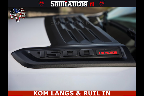 Dodge Ram 1500 Limited Night High Output 540HP 706Nm | Massage + Full Option | De Meest Luxe en Volle Pick-Up in zijn Klasse | Comfortabele Dubbele Cabine met Royale 5 Zitplaatsen | BPM vrij | Nu Leverbaar uit Voorraad | Voorraad Nr 2351 - 7478