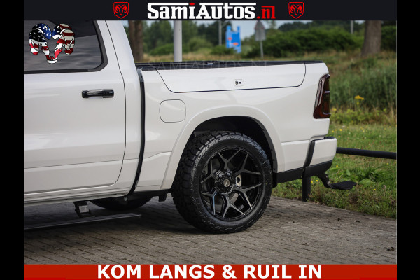 Dodge Ram 1500 Limited Night High Output 540HP 706Nm | Massage + Full Option | De Meest Luxe en Volle Pick-Up in zijn Klasse | Comfortabele Dubbele Cabine met Royale 5 Zitplaatsen | BPM vrij | Nu Leverbaar uit Voorraad | Voorraad Nr 2351 - 7478
