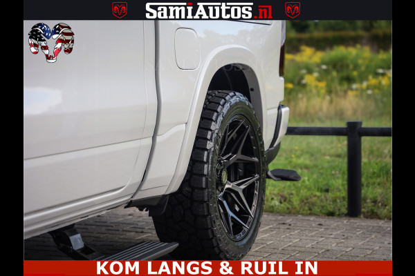 Dodge Ram 1500 Limited Night High Output 540HP 706Nm | Massage + Full Option | De Meest Luxe en Volle Pick-Up in zijn Klasse | Comfortabele Dubbele Cabine met Royale 5 Zitplaatsen | BPM vrij | Nu Leverbaar uit Voorraad | Voorraad Nr 2351 - 7478