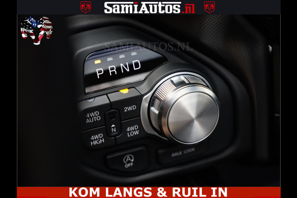 Dodge Ram 1500 Limited Night High Output 540HP 706Nm | Massage + Full Option | De Meest Luxe en Volle Pick-Up in zijn Klasse | Comfortabele Dubbele Cabine met Royale 5 Zitplaatsen | BPM vrij | Nu Leverbaar uit Voorraad | Voorraad Nr 2351 - 7478