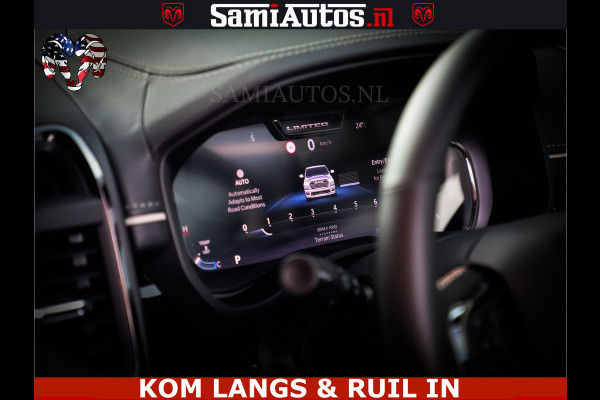 Dodge Ram 1500 Limited Night High Output 540HP 706Nm | Massage + Full Option | De Meest Luxe en Volle Pick-Up in zijn Klasse | Comfortabele Dubbele Cabine met Royale 5 Zitplaatsen | BPM vrij | Nu Leverbaar uit Voorraad | Voorraad Nr 2351 - 7478