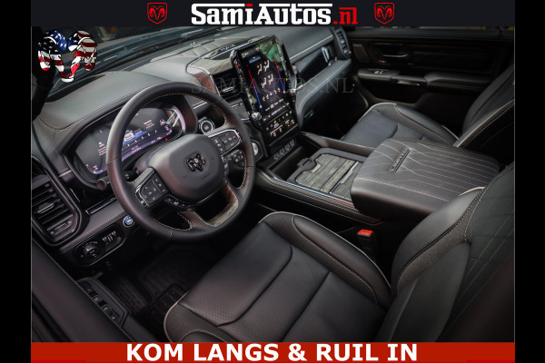 Dodge Ram 1500 Limited Night High Output 540HP 706Nm | Massage + Full Option | De Meest Luxe en Volle Pick-Up in zijn Klasse | Comfortabele Dubbele Cabine met Royale 5 Zitplaatsen | BPM vrij | Nu Leverbaar uit Voorraad | Voorraad Nr 2351 - 7478