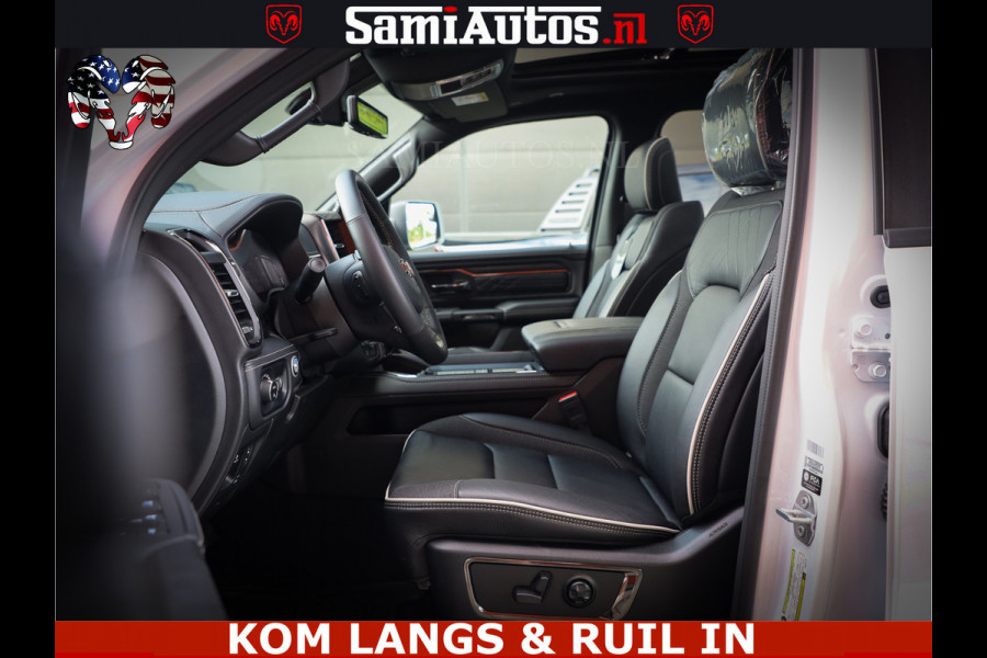 Dodge Ram 1500 Limited Night High Output 540HP 706Nm | Massage + Full Option | De Meest Luxe en Volle Pick-Up in zijn Klasse | Comfortabele Dubbele Cabine met Royale 5 Zitplaatsen | BPM vrij | Nu Leverbaar uit Voorraad | Voorraad Nr 2351 - 7478