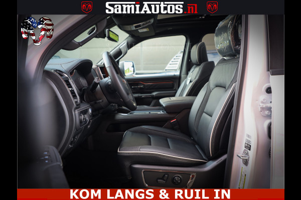 Dodge Ram 1500 Limited Night High Output 540HP 706Nm | Massage + Full Option | De Meest Luxe en Volle Pick-Up in zijn Klasse | Comfortabele Dubbele Cabine met Royale 5 Zitplaatsen | BPM vrij | Nu Leverbaar uit Voorraad | Voorraad Nr 2351 - 7478