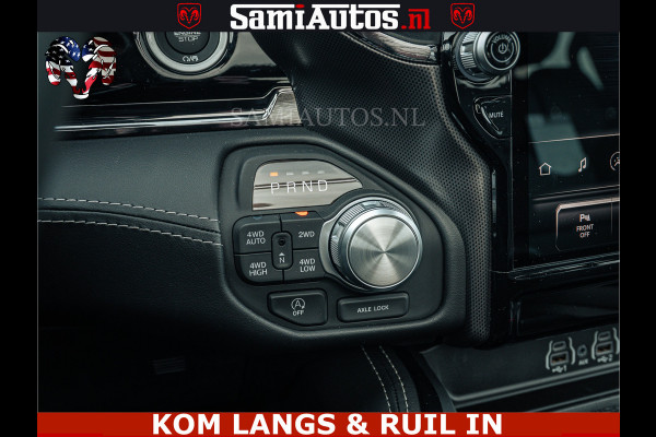 Dodge Ram 1500 Limited Night H.O 540HP 706Nm | Massage + Full Option | De Meest Luxe en Volle Pick-Up in zijn Klasse | Comfortabele Dubbele Cabine met Royale 5 Zitplaatsen | BPM vrij | Nu Leverbaar uit Voorraad | Voorraad Nr 2295 - 8559