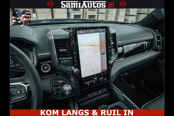 Dodge Ram 1500 Limited Night H.O 540HP 706Nm | Massage + Full Option | De Meest Luxe en Volle Pick-Up in zijn Klasse | Comfortabele Dubbele Cabine met Royale 5 Zitplaatsen | BPM vrij | Nu Leverbaar uit Voorraad | Voorraad Nr 2295 - 8559