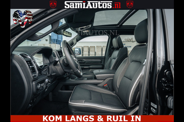 Dodge Ram 1500 Limited Night H.O 540HP 706Nm | Massage + Full Option | De Meest Luxe en Volle Pick-Up in zijn Klasse | Comfortabele Dubbele Cabine met Royale 5 Zitplaatsen | BPM vrij | Nu Leverbaar uit Voorraad | Voorraad Nr 2295 - 8559