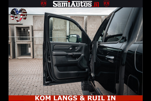 Dodge Ram 1500 Limited Night H.O 540HP 706Nm | Massage + Full Option | De Meest Luxe en Volle Pick-Up in zijn Klasse | Comfortabele Dubbele Cabine met Royale 5 Zitplaatsen | BPM vrij | Nu Leverbaar uit Voorraad | Voorraad Nr 2295 - 8559