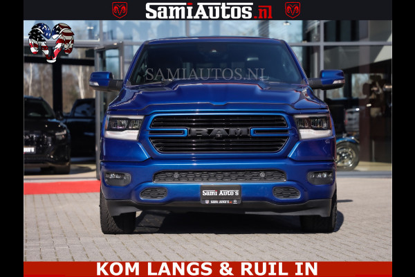 Dodge Ram SPORT EDITION | BOM VOL | LUCHTVERING | ADAPTIVE CRUISE | PANO DAK | 360 CAMERA | EN VEEL MEER | ROYALE 5 ZIT PLAATSEN | DUBBEL CABINE | DC |