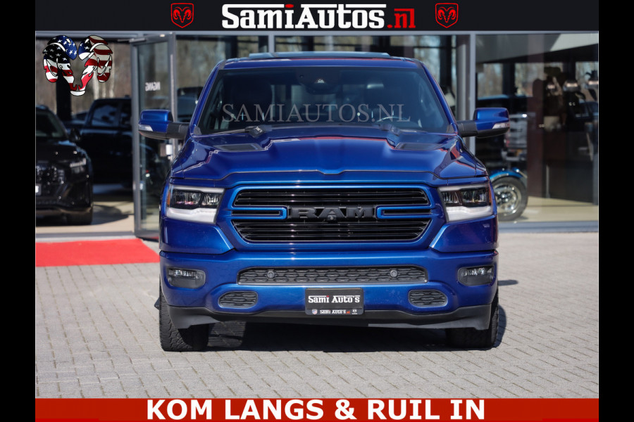 Dodge Ram SPORT EDITION | BOM VOL | LUCHTVERING | ADAPTIVE CRUISE | PANO DAK | 360 CAMERA | EN VEEL MEER | ROYALE 5 ZIT PLAATSEN | DUBBEL CABINE | DC |