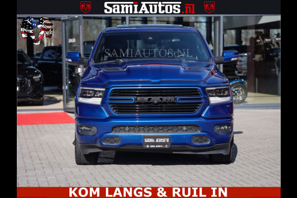 Dodge Ram SPORT EDITION | BOM VOL | LUCHTVERING | ADAPTIVE CRUISE | PANO DAK | 360 CAMERA | EN VEEL MEER | ROYALE 5 ZIT PLAATSEN | DUBBEL CABINE | DC |