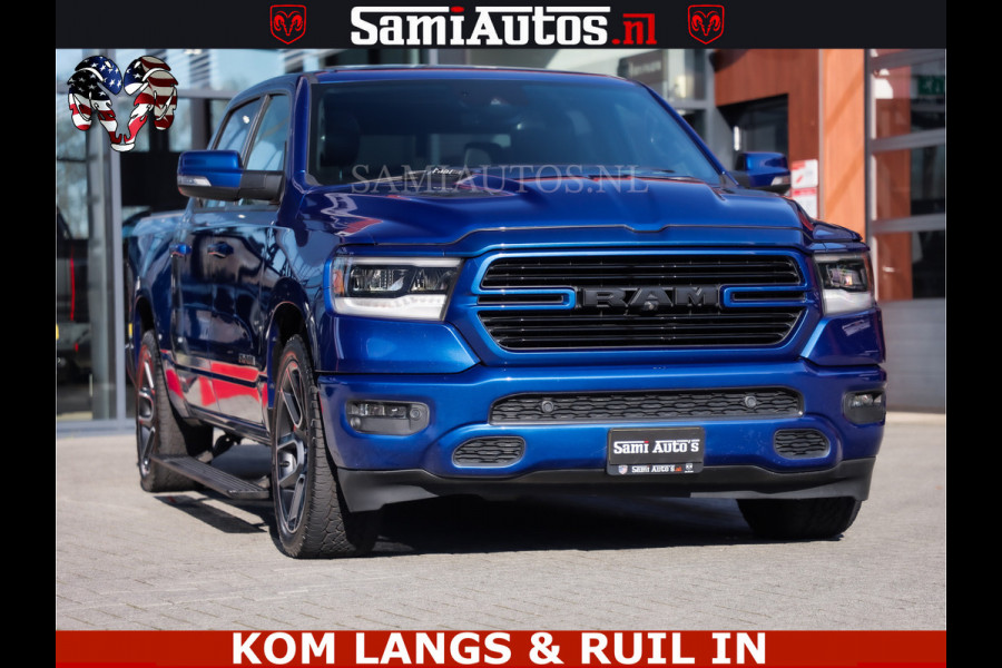 Dodge Ram SPORT EDITION | BOM VOL | LUCHTVERING | ADAPTIVE CRUISE | PANO DAK | 360 CAMERA | EN VEEL MEER | ROYALE 5 ZIT PLAATSEN | DUBBEL CABINE | DC |
