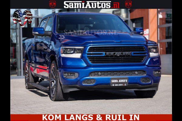 Dodge Ram SPORT EDITION | BOM VOL | LUCHTVERING | ADAPTIVE CRUISE | PANO DAK | 360 CAMERA | EN VEEL MEER | ROYALE 5 ZIT PLAATSEN | DUBBEL CABINE | DC |