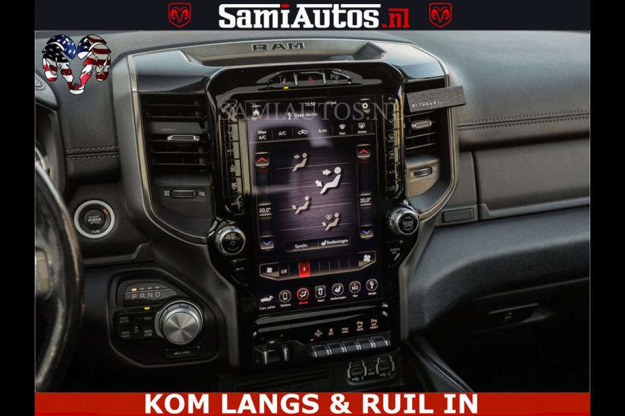 Dodge Ram SPORT EDITION | BOM VOL | LUCHTVERING | ADAPTIVE CRUISE | PANO DAK | 360 CAMERA | EN VEEL MEER | ROYALE 5 ZIT PLAATSEN | DUBBEL CABINE | DC |