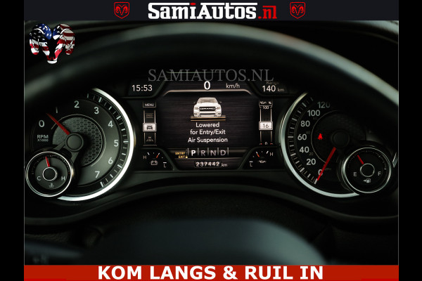 Dodge Ram SPORT EDITION | BOM VOL | LUCHTVERING | ADAPTIVE CRUISE | PANO DAK | 360 CAMERA | EN VEEL MEER | ROYALE 5 ZIT PLAATSEN | DUBBEL CABINE | DC |