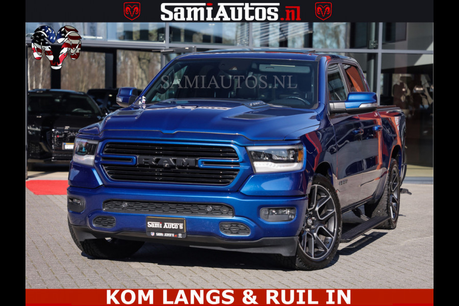 Dodge Ram SPORT EDITION | BOM VOL | LUCHTVERING | ADAPTIVE CRUISE | PANO DAK | 360 CAMERA | EN VEEL MEER | ROYALE 5 ZIT PLAATSEN | DUBBEL CABINE | DC |