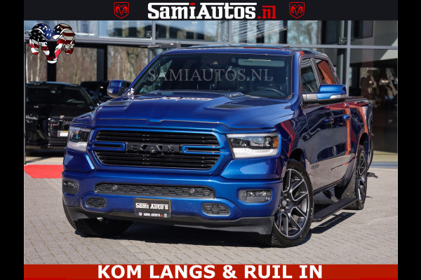 Dodge Ram SPORT EDITION | BOM VOL | LUCHTVERING | ADAPTIVE CRUISE | PANO DAK | 360 CAMERA | EN VEEL MEER | ROYALE 5 ZIT PLAATSEN | DUBBEL CABINE | DC |