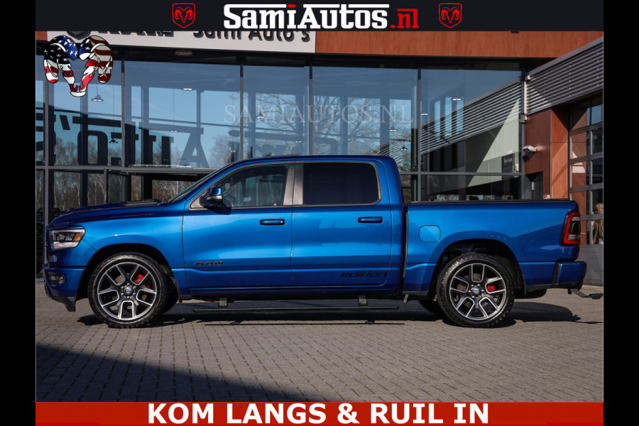 Dodge Ram SPORT EDITION | BOM VOL | LUCHTVERING | ADAPTIVE CRUISE | PANO DAK | 360 CAMERA | EN VEEL MEER | ROYALE 5 ZIT PLAATSEN | DUBBEL CABINE | DC |