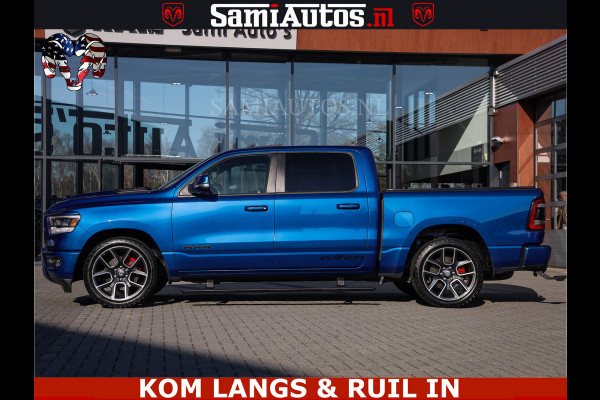 Dodge Ram SPORT EDITION | BOM VOL | LUCHTVERING | ADAPTIVE CRUISE | PANO DAK | 360 CAMERA | EN VEEL MEER | ROYALE 5 ZIT PLAATSEN | DUBBEL CABINE | DC |
