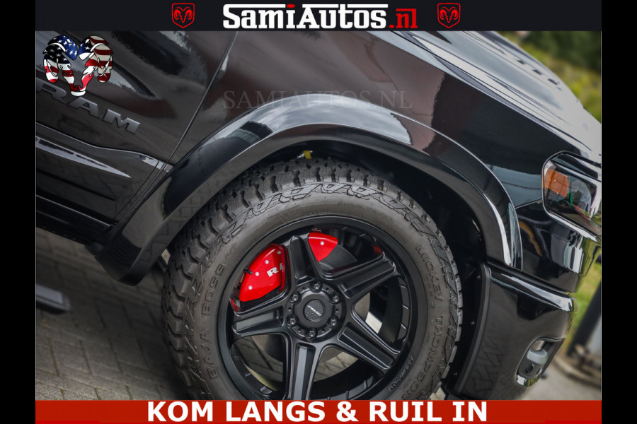 Dodge Ram 1500 Night Premium | Full Option | De Meest Luxe Pick-Up in zijn Klasse | Comfortabele Dubbele Cabine met Royale 5 Zitplaatsen | BPM vrij | Nu Leverbaar uit Voorraad | Voorraad Nr 2287 - 3384