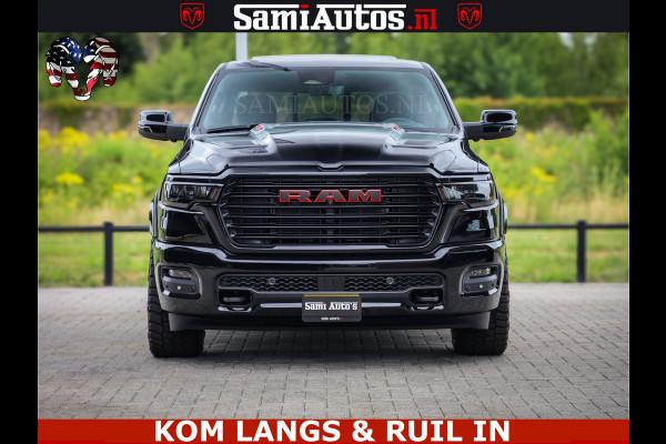 Dodge Ram 1500 Night Premium | Full Option | De Meest Luxe Pick-Up in zijn Klasse | Comfortabele Dubbele Cabine met Royale 5 Zitplaatsen | BPM vrij | Nu Leverbaar uit Voorraad | Voorraad Nr 2287 - 3384