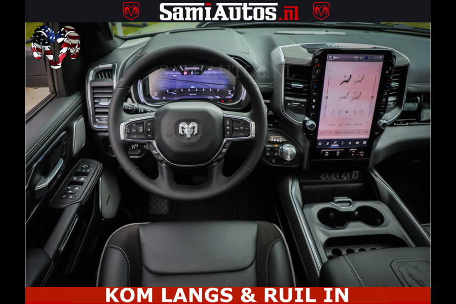 Dodge Ram 1500 Night Premium | Full Option | De Meest Luxe Pick-Up in zijn Klasse | Comfortabele Dubbele Cabine met Royale 5 Zitplaatsen | BPM vrij | Nu Leverbaar uit Voorraad | Voorraad Nr 2287 - 3384