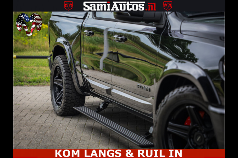 Dodge Ram 1500 Night Premium | Full Option | De Meest Luxe Pick-Up in zijn Klasse | Comfortabele Dubbele Cabine met Royale 5 Zitplaatsen | BPM vrij | Nu Leverbaar uit Voorraad | Voorraad Nr 2287 - 3384