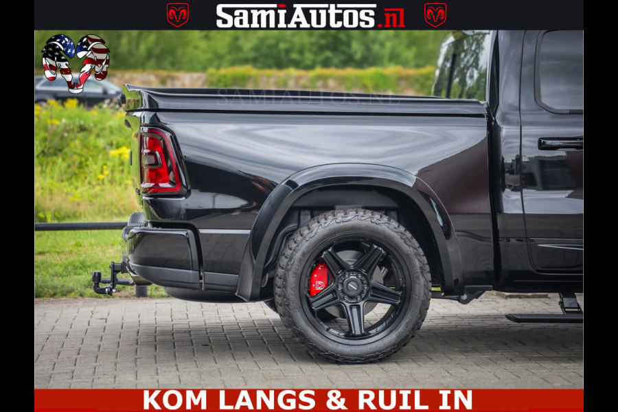 Dodge Ram 1500 Night Premium | Full Option | De Meest Luxe Pick-Up in zijn Klasse | Comfortabele Dubbele Cabine met Royale 5 Zitplaatsen | BPM vrij | Nu Leverbaar uit Voorraad | Voorraad Nr 2287 - 3384