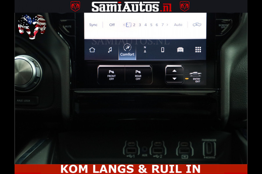 Dodge Ram 1500 Night Premium | Full Option | De Meest Luxe Pick-Up in zijn Klasse | Comfortabele Dubbele Cabine met Royale 5 Zitplaatsen | BPM vrij | Nu Leverbaar uit Voorraad | Voorraad Nr 2287 - 3384
