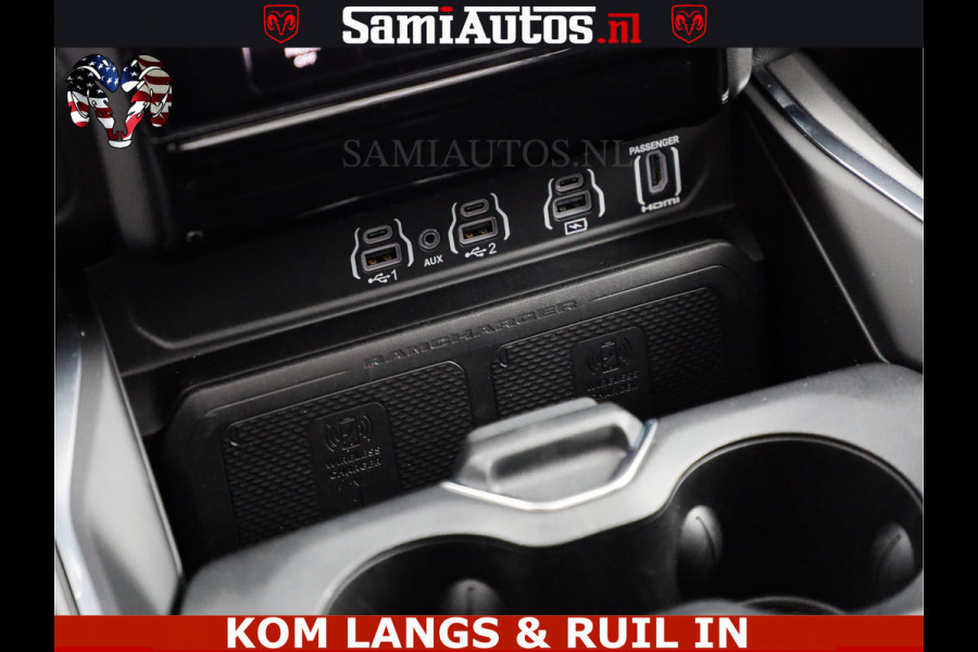 Dodge Ram 1500 Night Premium | Full Option | De Meest Luxe Pick-Up in zijn Klasse | Comfortabele Dubbele Cabine met Royale 5 Zitplaatsen | BPM vrij | Nu Leverbaar uit Voorraad | Voorraad Nr 2287 - 3384