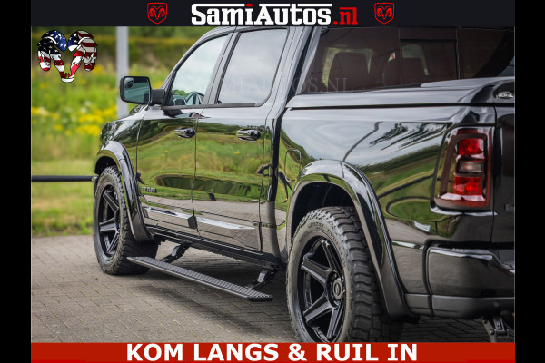 Dodge Ram 1500 Night Premium | Full Option | De Meest Luxe Pick-Up in zijn Klasse | Comfortabele Dubbele Cabine met Royale 5 Zitplaatsen | BPM vrij | Nu Leverbaar uit Voorraad | Voorraad Nr 2287 - 3384