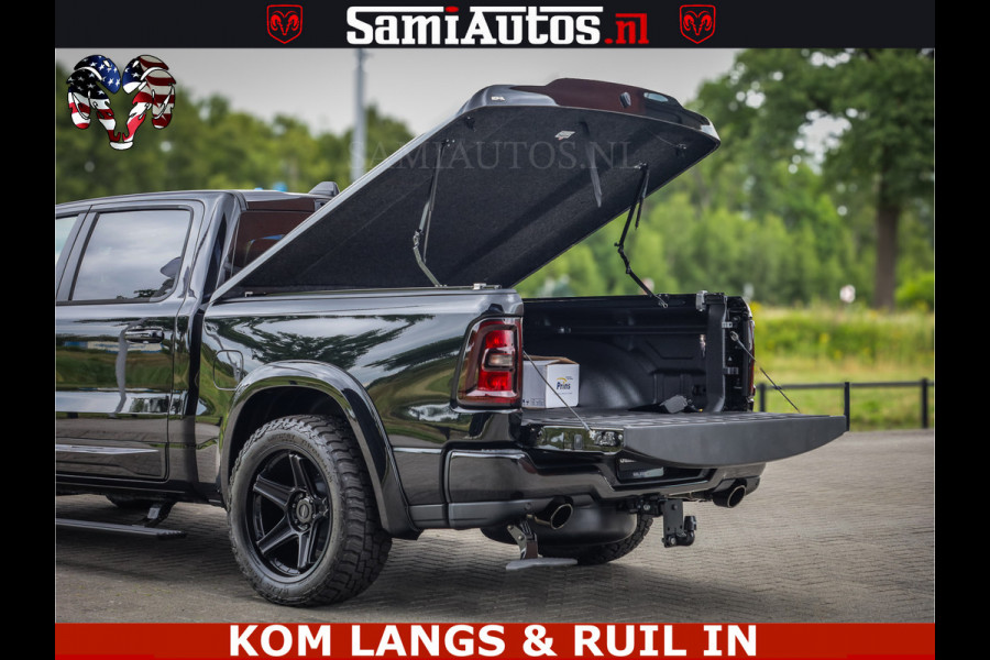 Dodge Ram 1500 Night Premium | Full Option | De Meest Luxe Pick-Up in zijn Klasse | Comfortabele Dubbele Cabine met Royale 5 Zitplaatsen | BPM vrij | Nu Leverbaar uit Voorraad | Voorraad Nr 2287 - 3384