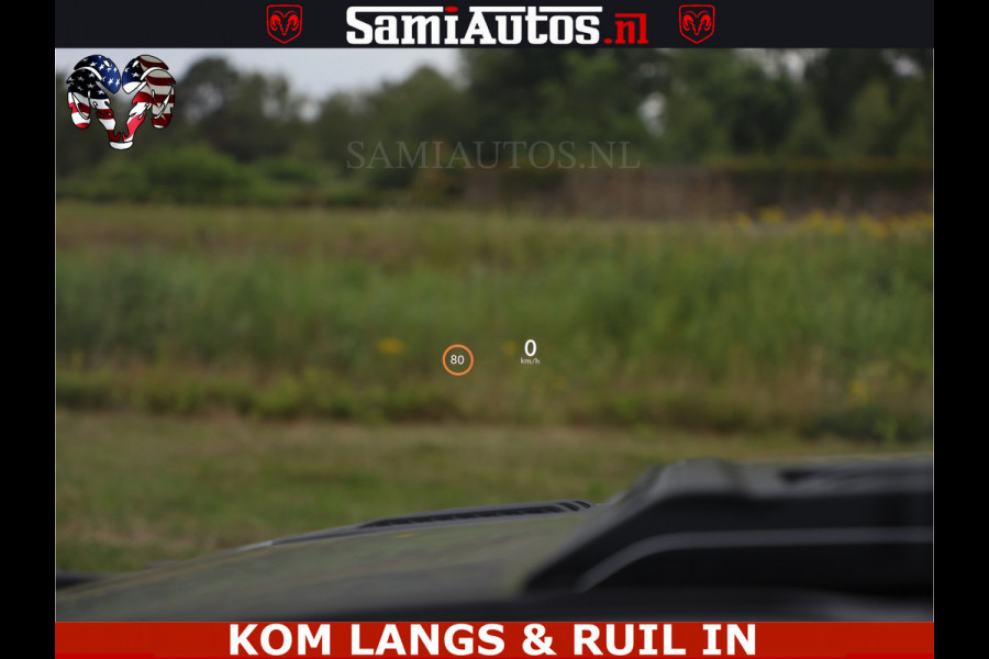 Dodge Ram 1500 Night Premium | Full Option | De Meest Luxe Pick-Up in zijn Klasse | Comfortabele Dubbele Cabine met Royale 5 Zitplaatsen | BPM vrij | Nu Leverbaar uit Voorraad | Voorraad Nr 2287 - 3384