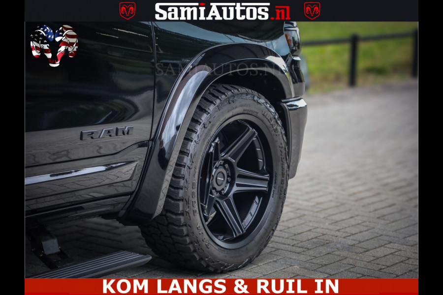 Dodge Ram 1500 Night Premium | Full Option | De Meest Luxe Pick-Up in zijn Klasse | Comfortabele Dubbele Cabine met Royale 5 Zitplaatsen | BPM vrij | Nu Leverbaar uit Voorraad | Voorraad Nr 2287 - 3384
