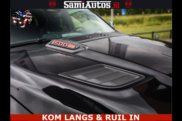 Dodge Ram 1500 Night Premium | Full Option | De Meest Luxe Pick-Up in zijn Klasse | Comfortabele Dubbele Cabine met Royale 5 Zitplaatsen | BPM vrij | Nu Leverbaar uit Voorraad | Voorraad Nr 2287 - 3384