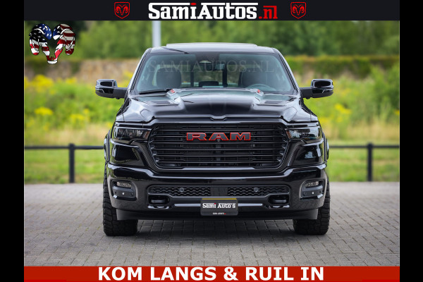 Dodge Ram 1500 Night Premium | Full Option | De Meest Luxe Pick-Up in zijn Klasse | Comfortabele Dubbele Cabine met Royale 5 Zitplaatsen | BPM vrij | Nu Leverbaar uit Voorraad | Voorraad Nr 2287 - 3384