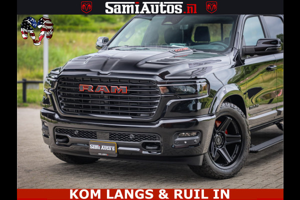 Dodge Ram 1500 Night Premium | Full Option | De Meest Luxe Pick-Up in zijn Klasse | Comfortabele Dubbele Cabine met Royale 5 Zitplaatsen | BPM vrij | Nu Leverbaar uit Voorraad | Voorraad Nr 2287 - 3384