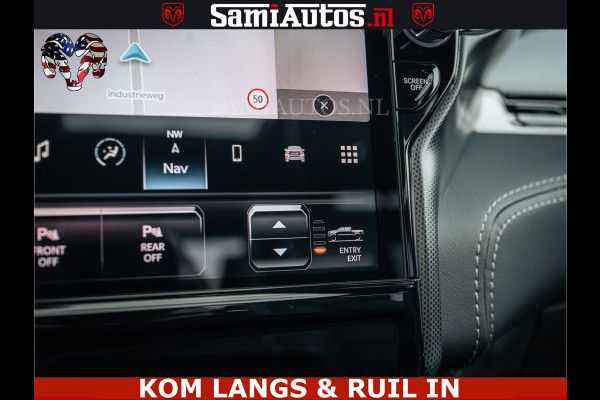Dodge Ram LIMITED NIGHT H.O 540HP 706Nm | Massage + Full Option | De Meest Luxe en Volle Pick-Up in zijn Klasse | Comfortabele Dubbele Cabine met Royale 5 Zitplaatsen | BPM vrij | Nu Leverbaar uit Voorraad | Voorraad Nr 2370 - 5411